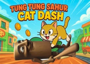 Tung Tung Sahur Cat Dash - Free car game online at plotygames