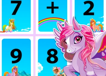 Play Unicorn Math online for free at PlotyGames