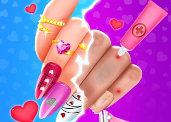 Play Valentine Nail Salon online for free at PlotyGames