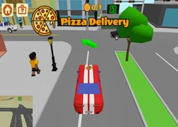 Vortelli's Pizza Delivery - Free car game online at plotygames