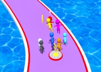 Play Waterpark Slide Race online for free at PlotyGames