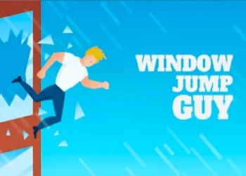 Play Window Jump Guy online for free at PlotyGames