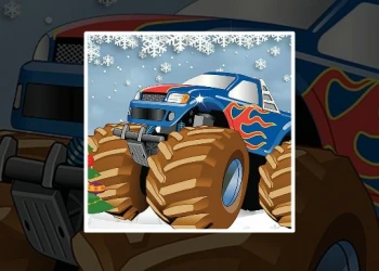Play Winter Monster Truck Puzzles online for free at PlotyGames