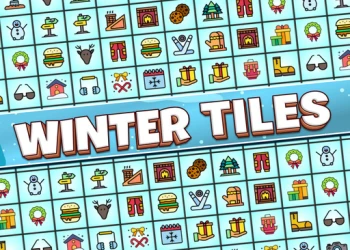 Play Winter Tiles online for free at PlotyGames