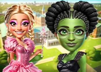 Play Witch And Fairy BFF online for free at PlotyGames