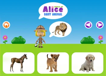 Play World of Alice - Baby animal online for free at PlotyGames