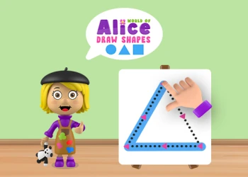 Play World of Alice   Draw Shapes online for free at PlotyGames