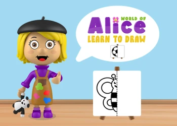 Play World of Alice   Learn to Draw online for free at PlotyGames