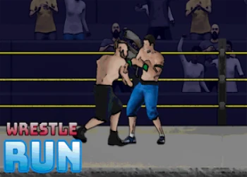 Wrestle Run - Free runner game online at plotygames