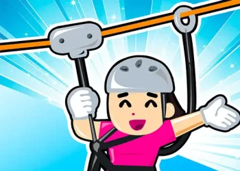 Play Zipline Rescue Adventure  online for free at PlotyGames