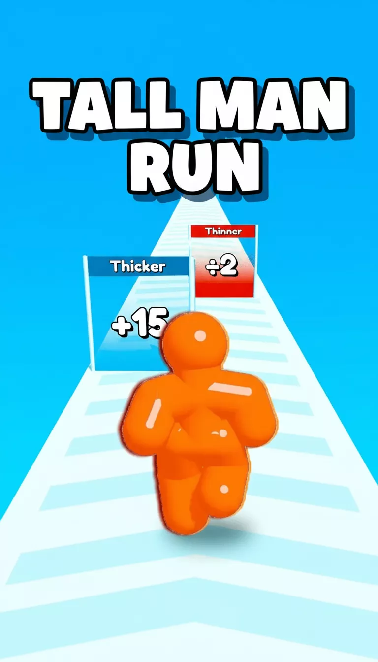 Play Tall Man Runner 3D online for free at PlotyGames