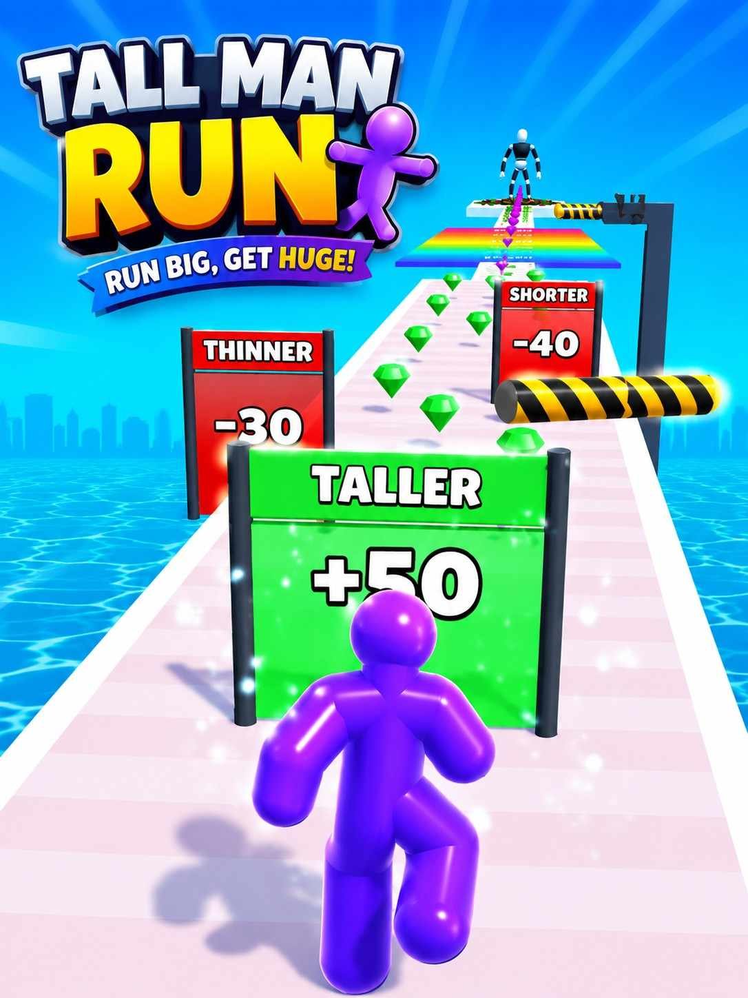 Play Tall Man Runner 3D online for free