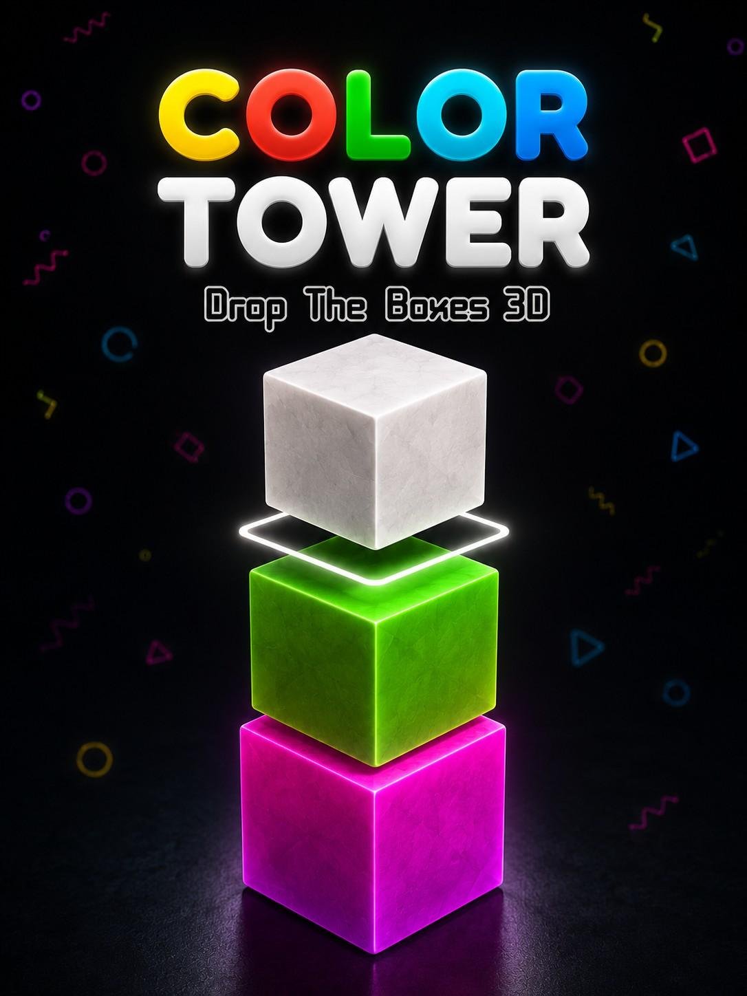Play Color Tower 2 - Drop The Boxes 3D online for free