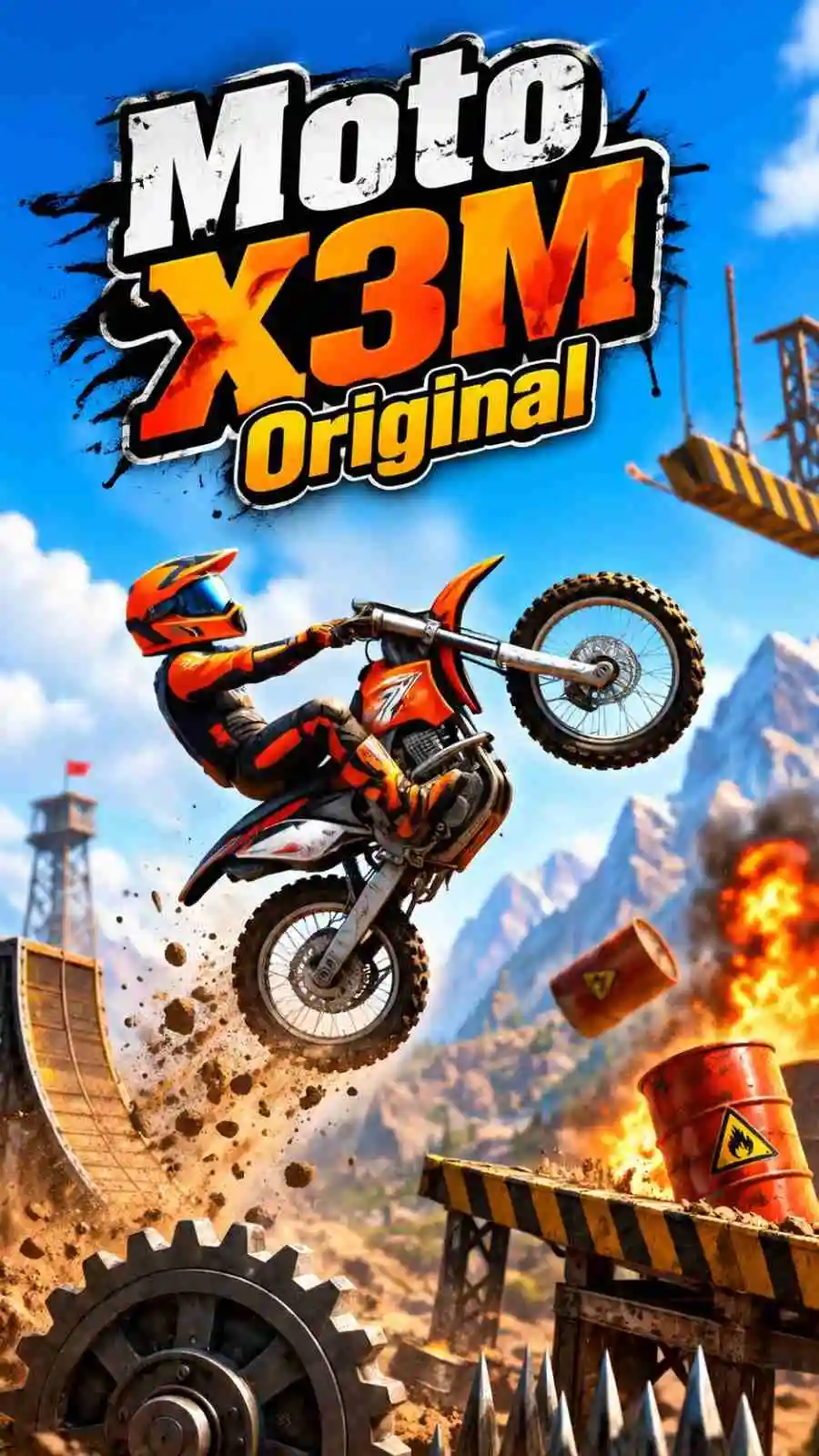 Play Moto X3M Original online for free
