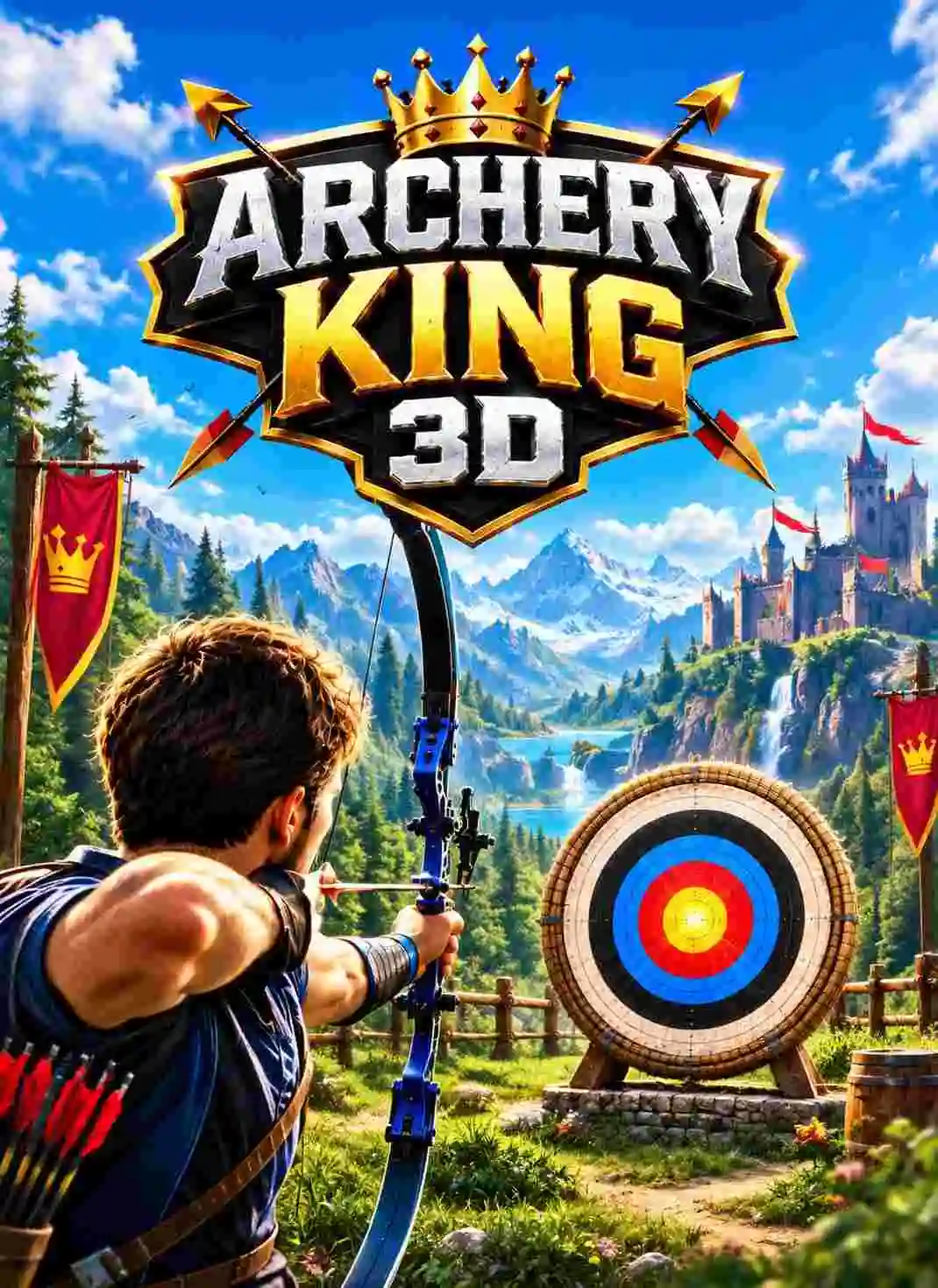 Play Archery King 3D online for free