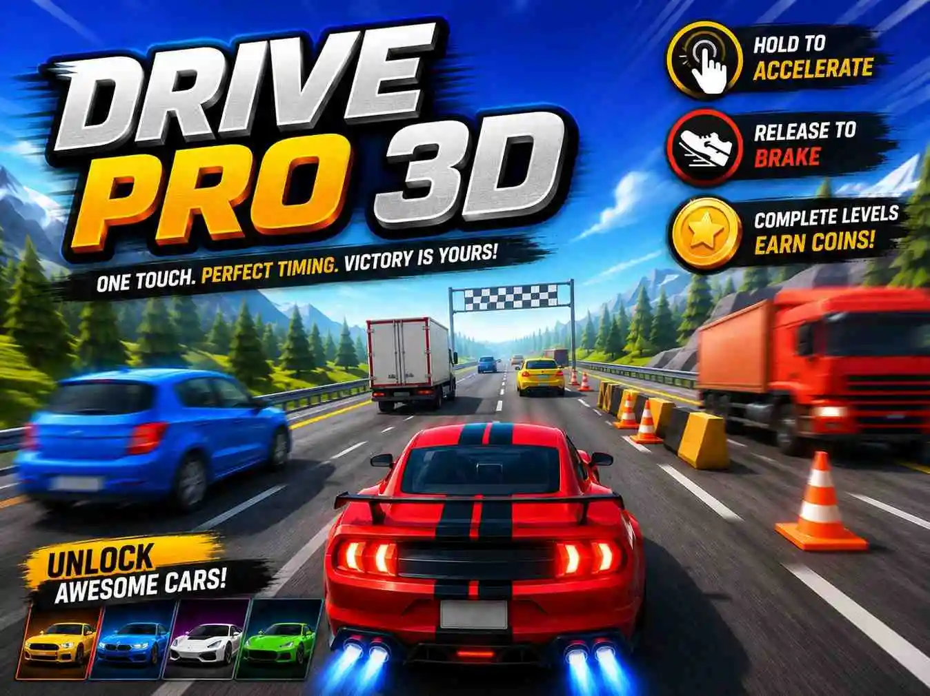 Play Drive Pro 3D online for free at PlotyGames