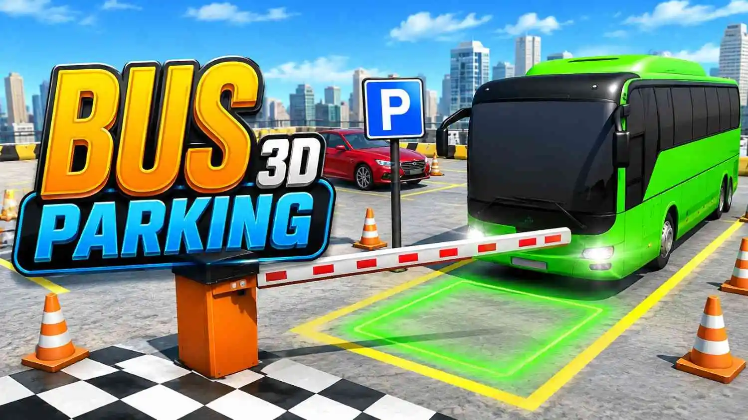 Bus Parking 3D Game - Free action game online at plotygames