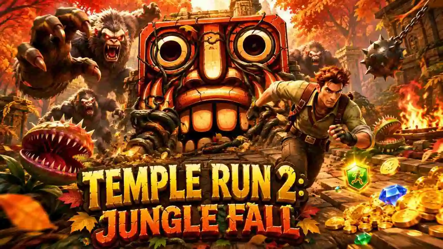 Temple Run Holi Festival